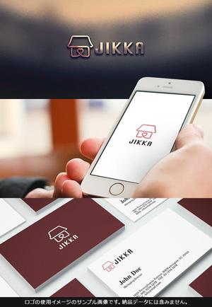 サクタ (Saku-TA)さんの福岡のゲストハウス「 JIKKA」のロゴ　外国人旅行者の実家的存在を目指し開業します！への提案