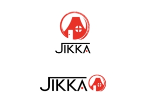 all-e (all-e)さんの福岡のゲストハウス「 JIKKA」のロゴ　外国人旅行者の実家的存在を目指し開業します！への提案