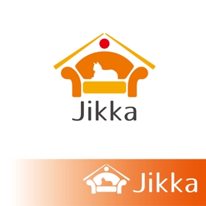 MAKI 73 (MAKI73)さんの福岡のゲストハウス「 JIKKA」のロゴ　外国人旅行者の実家的存在を目指し開業します！への提案