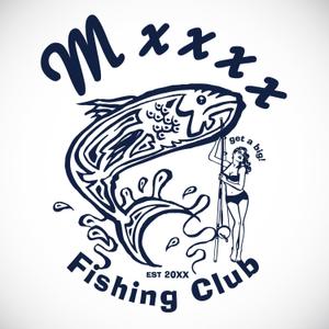 STUDIO ZEAK  (omoidefz750)さんの会社釣魚部T-Shirts作成への提案