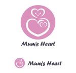 MacMagicianさんのセミナー開催企業　Mum's Heart　のロゴへの提案