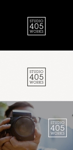 tanaka10 (tanaka10)さんのフォトスタジオ「STUDIO 405 WORKS」のロゴへの提案