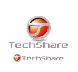 tommysPさんの「TechShare」のロゴ作成への提案