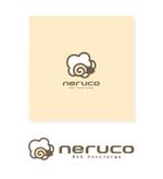 smoke-smoke (smoke-smoke)さんの【インテリア・ベッド/寝具通販サイト】「neruco」のロゴへの提案