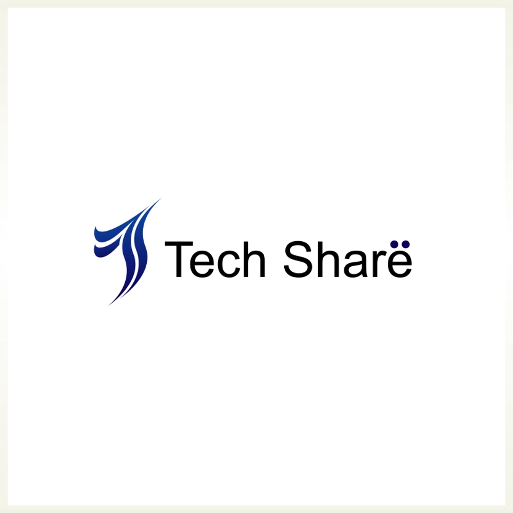 「TechShare」のロゴ作成