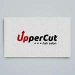 haru_Design (haru_Design)さんの！！！理容室「Upper　Cut」のロゴ！！！への提案