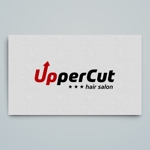 haru_Design (haru_Design)さんの！！！理容室「Upper　Cut」のロゴ！！！への提案