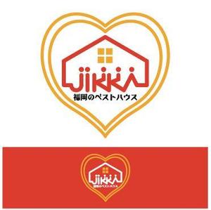 Iguchi Yasuhisa (iguchi7)さんの福岡のゲストハウス「 JIKKA」のロゴ　外国人旅行者の実家的存在を目指し開業します！への提案