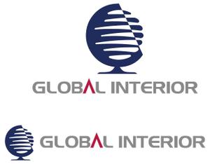 CF-Design (kuma-boo)さんの「GLOBAL INTERIOR」のロゴ作成への提案