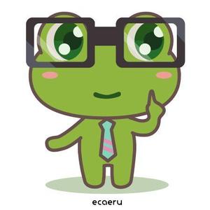 あきはらひかる (AkiharaHikaru)さんのBtoB国際卸しサイトのメインキャラクター『カエル』への提案