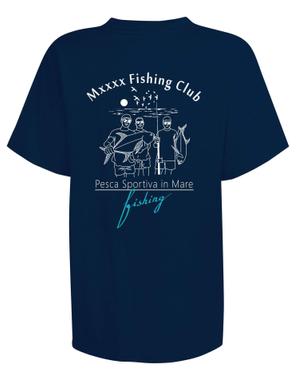 田中　聰 (crayon-maki)さんの会社釣魚部T-Shirts作成への提案
