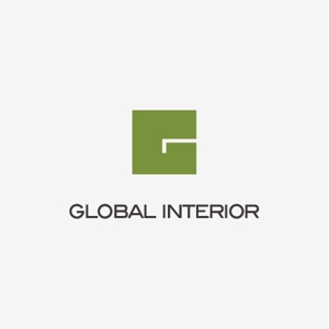 kozi design (koji-okabe)さんの「GLOBAL INTERIOR」のロゴ作成への提案