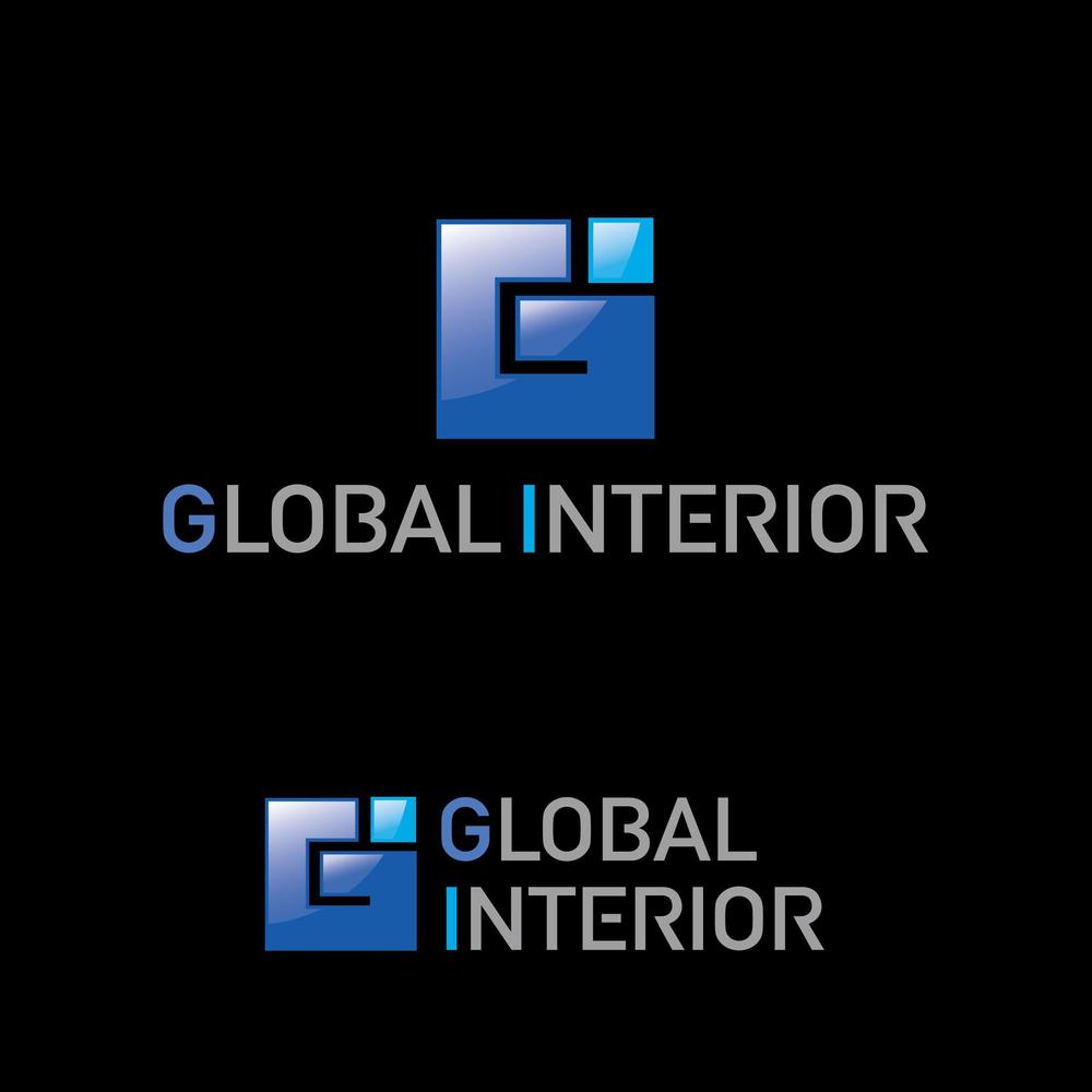 「GLOBAL INTERIOR」のロゴ作成