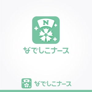 ふくみみデザイン (fuku33)さんの看護師向け仕事マッチングアプリ『なでしこナース』のデザインとロゴへの提案