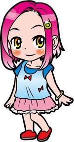 さかい (sakai_mokku)さんの求人媒体用女の子キャラクターイラストへの提案
