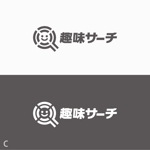 shirokuma_design (itohsyoukai)さんの趣味を探すメディアサイト「趣味サーチ」のロゴ+ロゴタイプデザインへの提案