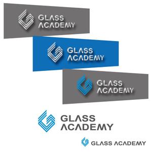 小島デザイン事務所 (kojideins2)さんのガラスに関する施工技術を教えるスクール「GLASS ACADEMY」のロゴへの提案