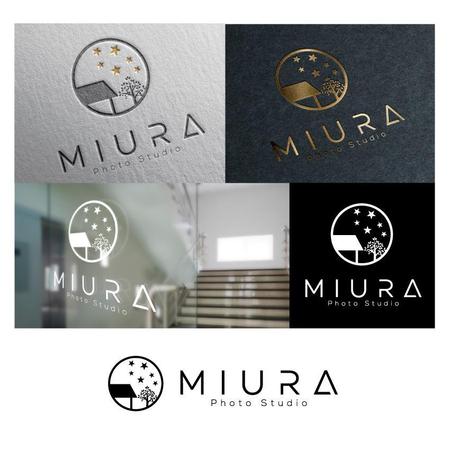 YouTopia (Utopia)さんの写真スタジオ Miura Photo Studio(みうら写真スタジオ) のロゴへの提案