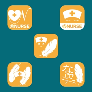 Saeko_S (Saeko_S)さんの看護師向け仕事マッチングアプリ『なでしこナース』のデザインとロゴへの提案