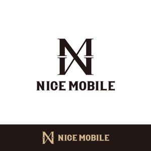V-T (vz-t)さんの【新規事業】高級外車 取扱い専門店「NICE MOBILE」のロゴマークへの提案