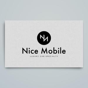 haru_Design (haru_Design)さんの【新規事業】高級外車 取扱い専門店「NICE MOBILE」のロゴマークへの提案