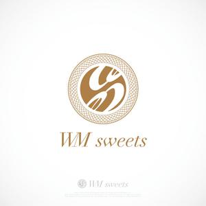 HABAKIdesign (hirokiabe58)さんのSweets shop「WM sweets」のロゴデザインへの提案