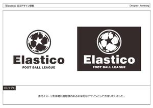 kometogi (kometogi)さんの「Elastico」のロゴ作成への提案