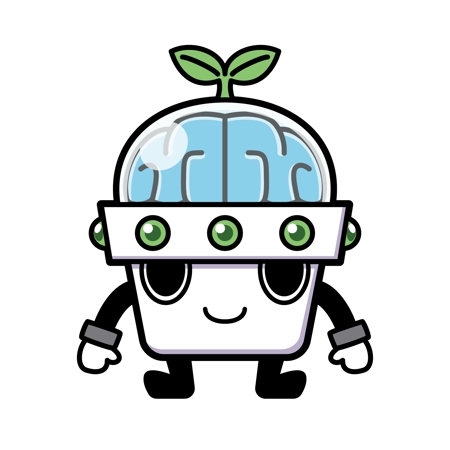 キュウラボ (qlabo)さんの人工知能の研究所のキャラクターデザイン（ラフ作成）への提案