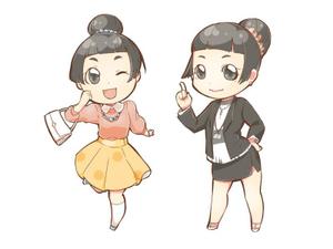 KURAGE (KURAGE)さんの求人媒体用女の子キャラクターイラストへの提案