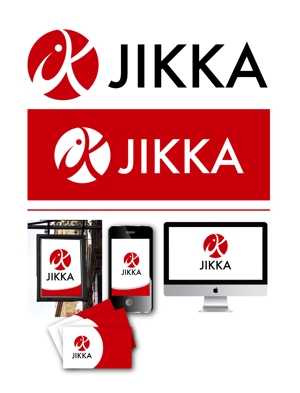 Hernandez (king_j)さんの福岡のゲストハウス「 JIKKA」のロゴ　外国人旅行者の実家的存在を目指し開業します！への提案