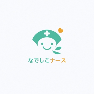 mae_chan ()さんの看護師向け仕事マッチングアプリ『なでしこナース』のデザインとロゴへの提案