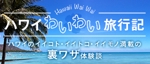 cozy (pigleppo)さんの旅行サイト「ハワイわいわい旅行記」のバナーへの提案
