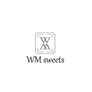 niki161 (nashiniki161)さんのSweets shop「WM sweets」のロゴデザインへの提案