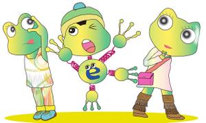 kase (KASE)さんのBtoB国際卸しサイトのメインキャラクター『カエル』への提案