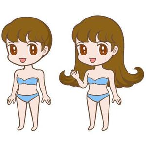 ebtenさんの求人媒体用女の子キャラクターイラストへの提案