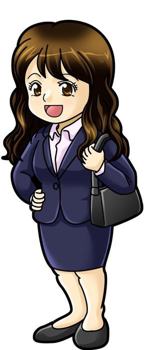 あいはらひろみ (hirohiro)さんの求人媒体用女の子キャラクターイラストへの提案