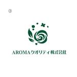 ナカムラ*コウ (studioWB)さんの「AROMAクオリティ株式会社」のロゴ作成への提案