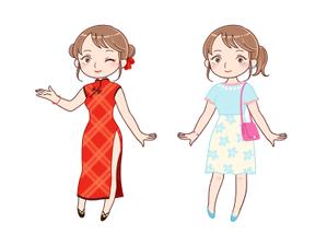 SUNA. (suna_illustration)さんの求人媒体用女の子キャラクターイラストへの提案