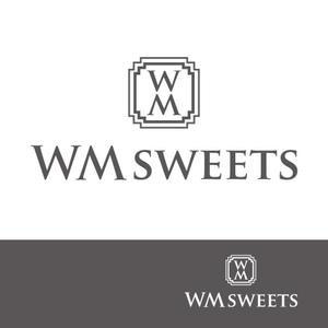 小島デザイン事務所 (kojideins2)さんのSweets shop「WM sweets」のロゴデザインへの提案