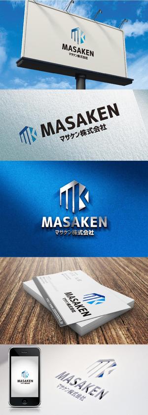 k_31 (katsu31)さんの建設業　マサケン株式会社　ロゴ作成依頼への提案