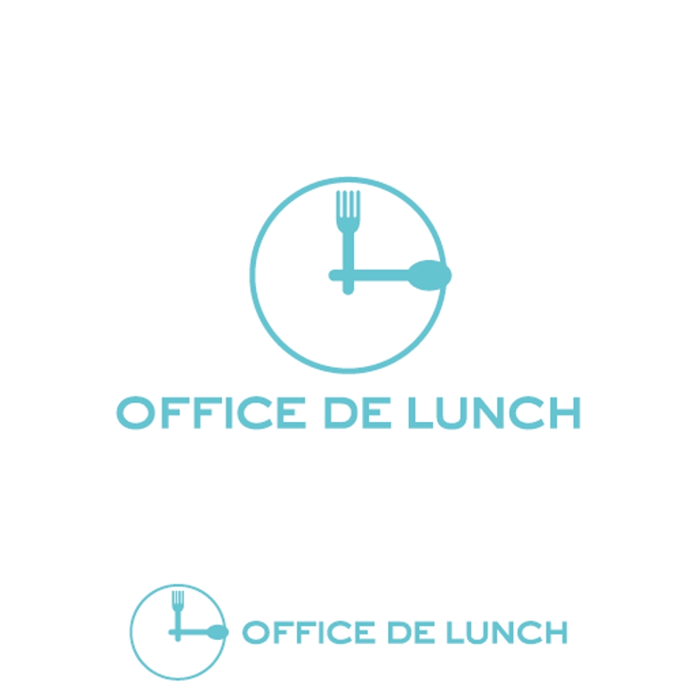 オフィスランチサービス「office de  lunch(オフィスでランチ)」のロゴ
