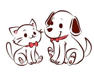 aoi (aoi-tenten)さんのペットサイトの犬猫キャラクターデザインへの提案