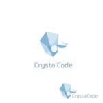 羽生　典敬 (plusfotostudio)さんの社名「CrystalCode」のロゴマーク制作への提案