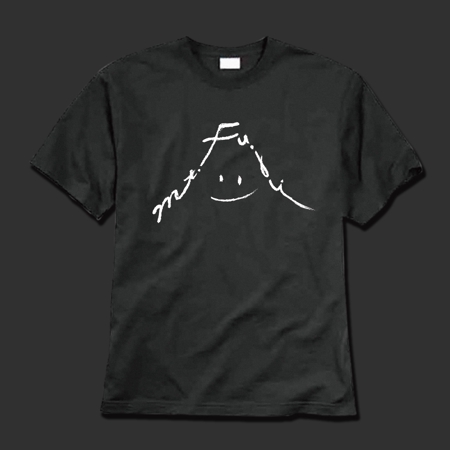 なつの (handsome836)さんの富士山をテーマとしたノベルティ・販売用Tシャツの印刷用デザイン(1c)への提案