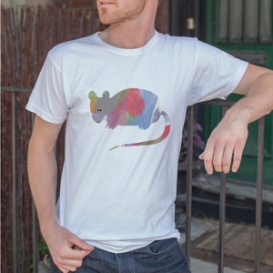 PANICATTACK (kuro_summernorther)さんのアウトドア系ブランドの動物イラストを使ったTシャツデザインへの提案