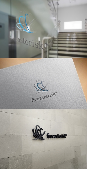 ukokkei (ukokkei)さんのロースターカフェ「fiveasterisk」のロゴへの提案