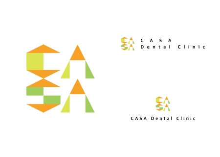 Ryota takanashi (Tknsryota0308)さんの歯科医院 「Casa（家という意味） Dental Clinic」の ロゴへの提案
