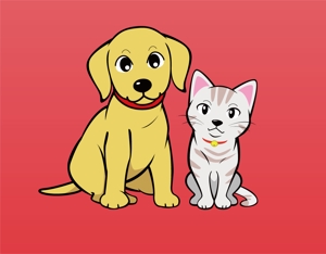 きんき (moriki_001)さんのペットサイトの犬猫キャラクターデザインへの提案
