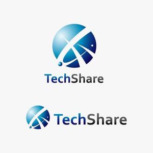 Not Found (m-space)さんの「TechShare」のロゴ作成への提案