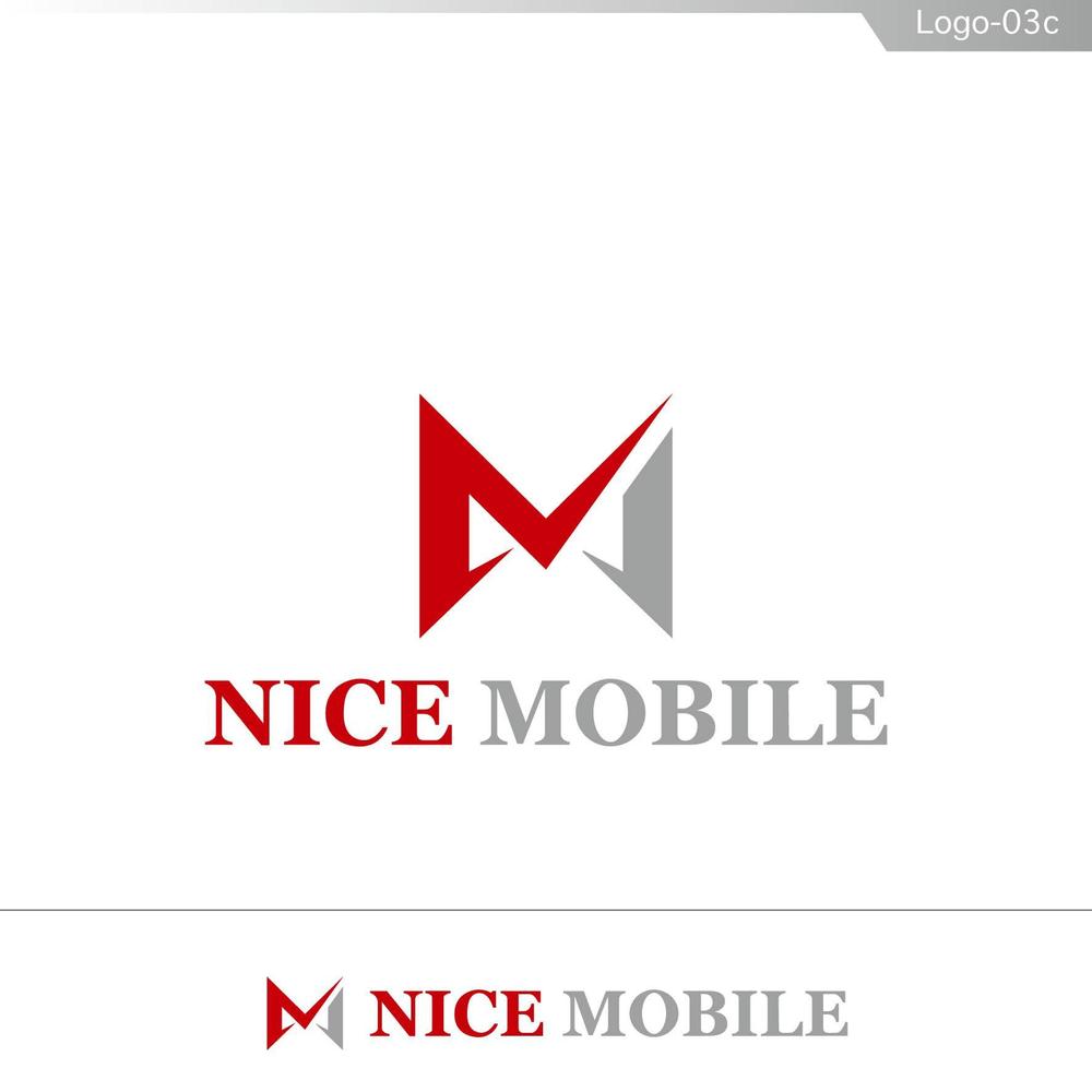 【新規事業】高級外車 取扱い専門店「NICE MOBILE」のロゴマーク